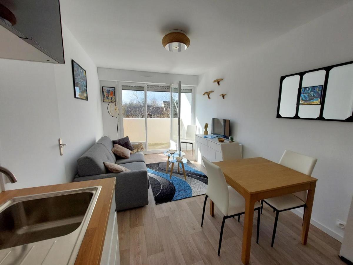Les 3 Mouettes A Cabourg - Cote Normande Apartment Luaran gambar