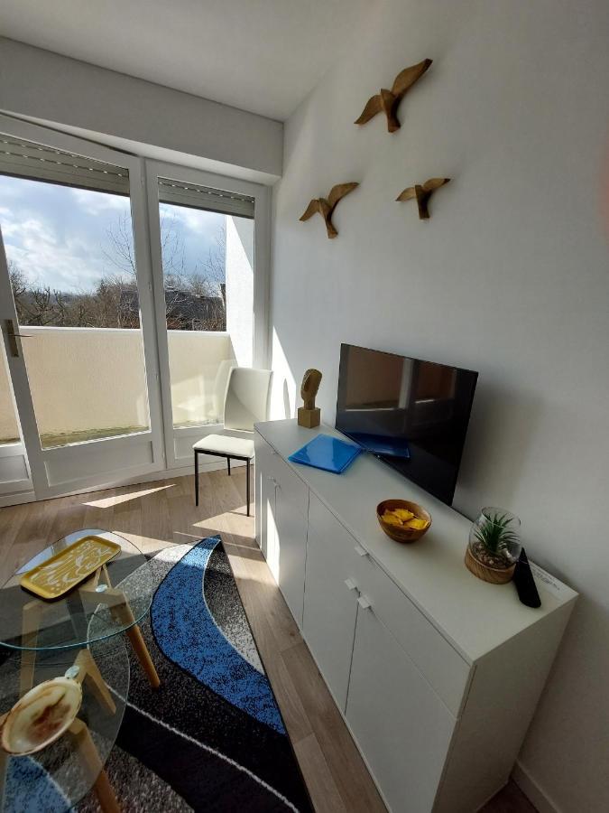 Les 3 Mouettes A Cabourg - Cote Normande Apartment Luaran gambar