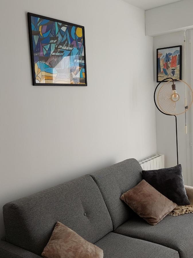 Les 3 Mouettes A Cabourg - Cote Normande Apartment Luaran gambar